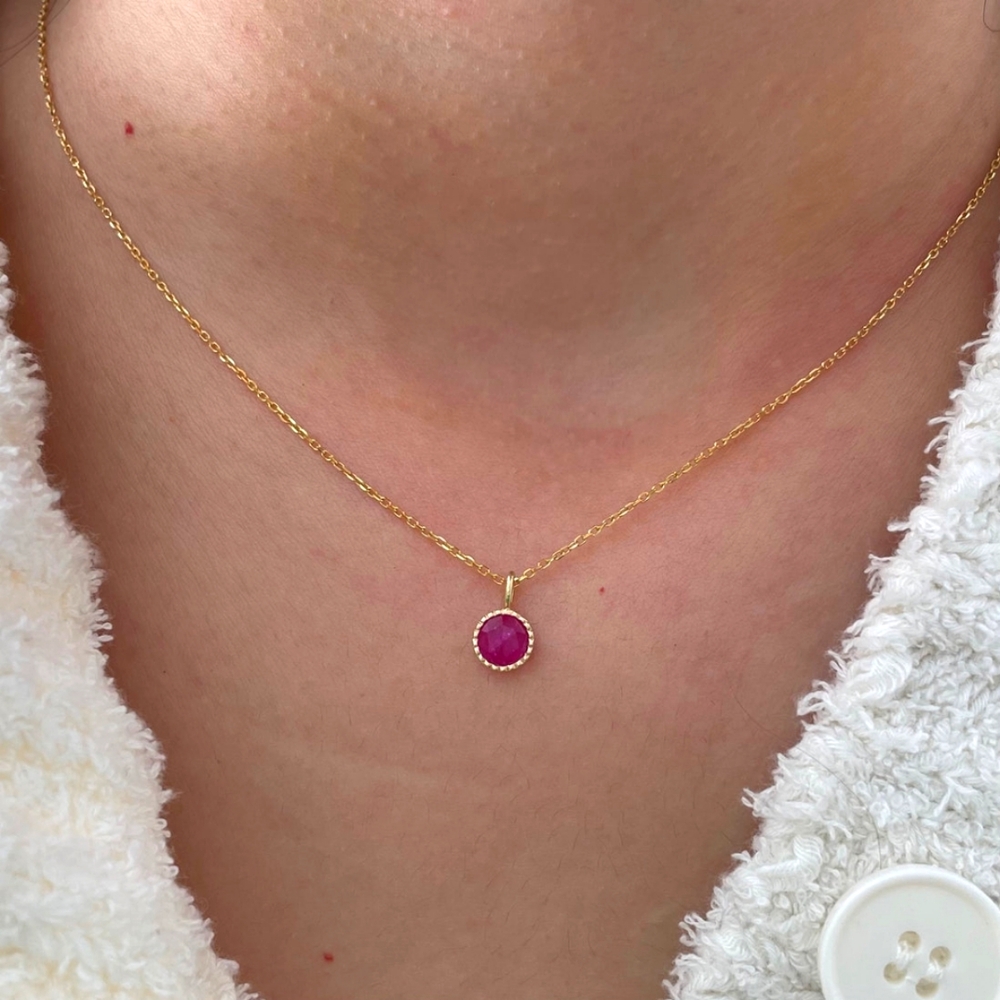 Jennie Kwon Ruby Aria Necklace